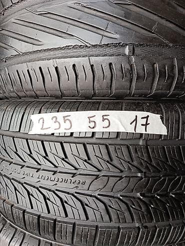 Шины 235/55 R17 - Размер: 235/55 R17 (указан на ярлыке на фото). -