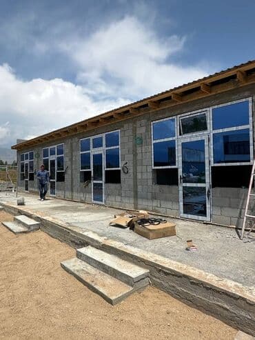 ешик дерезе: Буюртмага алюминий терезе, Терезе түрү: Витраждык, Акысыз орнотуу, Бөлүп төлөө жок — 3