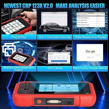 а 10 с: Автосканер Launch Creader Professional CRP123X V3 Профессиональный — 2