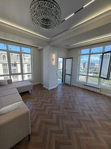 2 бөлмө, 65 м², Элитка, 12 кабат, Евроремонт