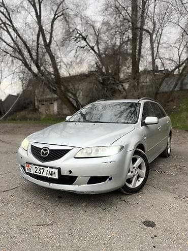 Mazda 6: 2003 г., 2 л, Механика, Бензин, Универсал
