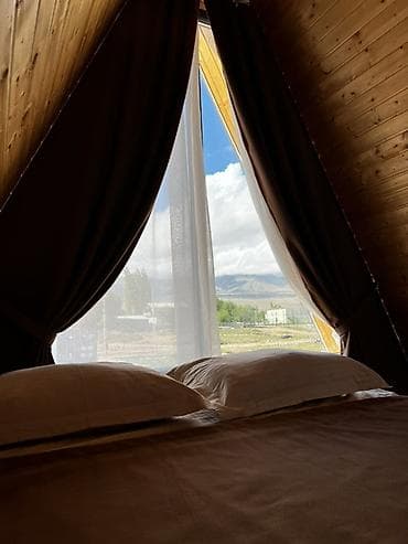 3 3: А-Фрейм в Чок-Тале — отдых у Иссык-Куля ✨🏡 Устали от шума города? — 3