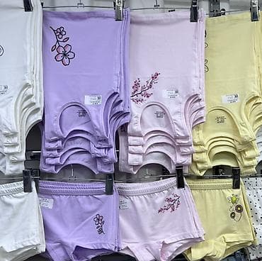 одежда для малыша: Детские трусики из хлопка с принтами Пара трусики + майки размер 26-34 — 3