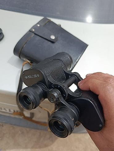 Бинокль БПЦ 7x50 (Made in USSR) с футляром - Классическая советская