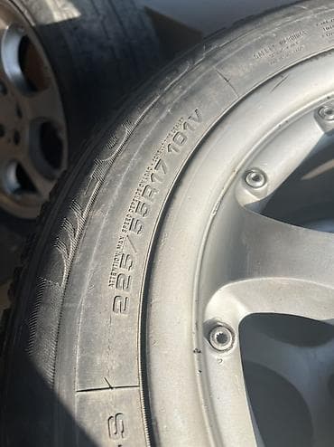 резина зимняя 15: Колеса в сборе 225 / 50 / R 17, Зима, Б/у, Комплект, Легковые, Литые, отверстий - 5 — 4