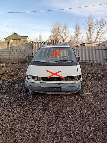 toyota corolla 2017: Toyota Previa: 1993 г., Механика, Бензин, Минивэн — 7