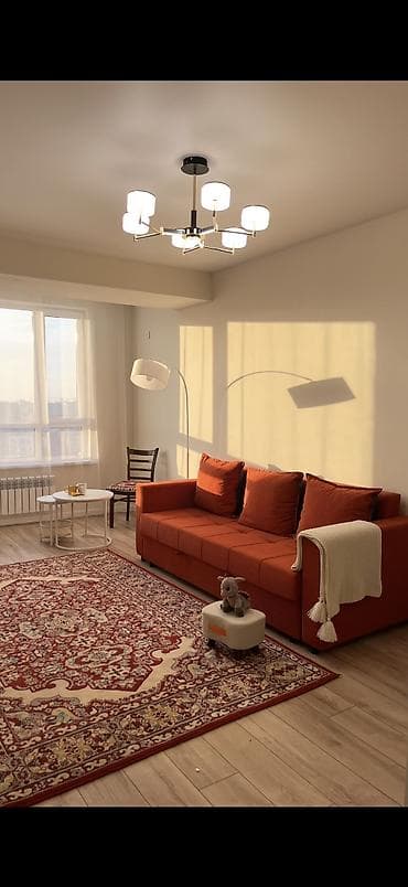 2 комнаты, 48 м², Тунгуч мкр Элитка, 11 этаж, Дизайнерский ремонт — 3