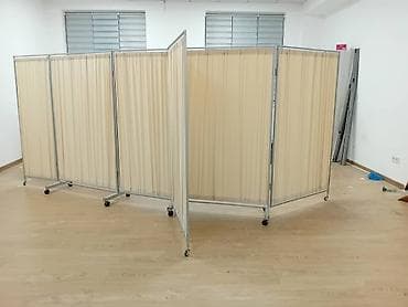 foldable table: Раздвижная мобильная ширма для зонирования/конфиденциальности — 4