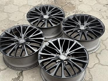 01: Литые Диски R 18 Toyota, Комплект, отверстий - 5, Б/у — 5