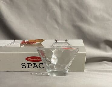 набор шампур: Набор маленьких стеклянных салатников Pasabahce Space. Бренд — 3