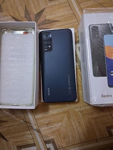 редми 10 prime: Redmi, Redmi Note 11, Б/у, цвет - Черный, 2 SIM — 2