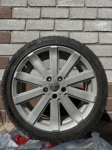 winter: Колеса в сборе 225 / 45 / R 18, Зима, Б/у, Комплект, Легковые, Литые, отверстий - 5 — 1