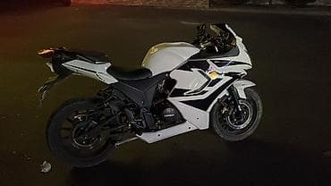 электра мото: Спортбайк Kawasaki, 250 куб. см, Бензин, Взрослый, Б/у — 5