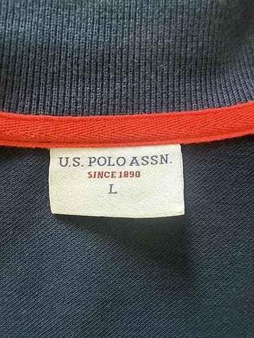 Футболки: Мужская футболка, L, Us Polo Assn, Б/у, цвет - Синий — 2