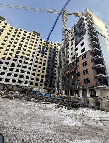 квартира аренда аламидин 1: 1 бөлмө, 47 м², Элитка, 7 кабат, Даяр ПСО (өзү оңдоп түзөтүп бүтүү үчүн) — 5