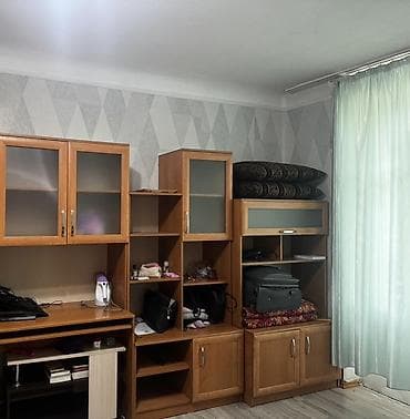 шакф: Стенка-шкаф, Тип стенки-шкафа: Модульная, Для зала, Б/у, Особенности: С рабочим столом — 1