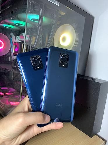Redmi, Redmi Note 9S, Б/у, 128 ГБ, цвет - Синий, 2 SIM