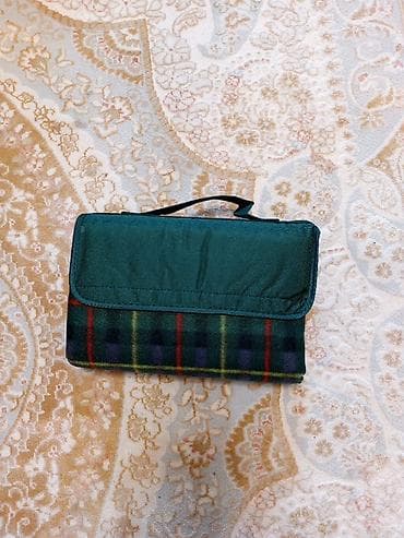 клеенка на стол: Пикниковый коврик-плед складной в чехол с ручкой - Материал верхней — 1