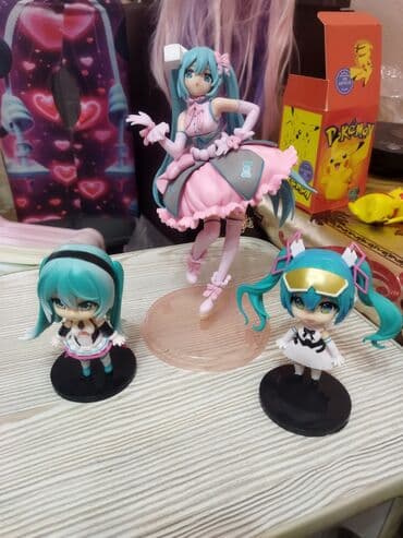 аниме шоп: Аниме-фигурка персонажа Hatsune miku в пастельно-розовом платье с — 4