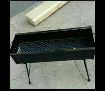 Прокат и аренда мангала + 10 шампуров для шашлыка, палочки для