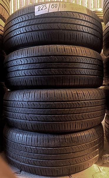шины 22560 r16: Шины 225 / 60 / R 16, Лето, Б/у, Комплект, Легковые, Корея, Nexen — 1