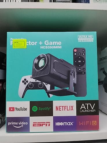 Проектор + Game HCS350MINI Компактный мультимедийный проектор с