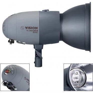 кольцевая лампа для видео: Студийный Осветитель Visico VL-300 II PLUS Данная модель является — 3