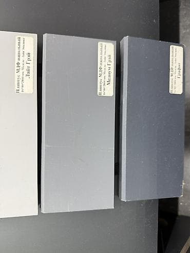 Плинтус напольный МДФ, окрашенный. Серия серых оттенков: - Лайт Грей