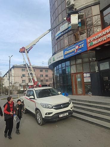 аренда мороженое: Услуга авто вышка. База на пикап 12м. Поднимает 200 кг — 4