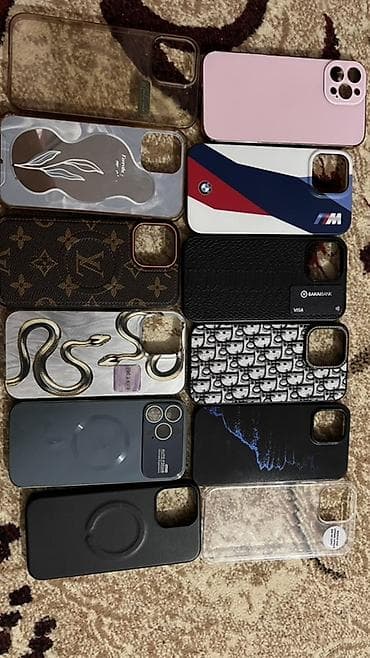 Набор чехлов для iPhone (под современные модели с большим модулем