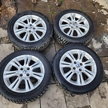 Колеса в сборе 205 / 55 / R 16, Лето, Б/у, Комплект, Литые, отверстий - 4 at lalafo.kg Колеса в сборе 205 / 55 / R 16, Лето, Б/у, Комплект, Литые, отверстий - 4