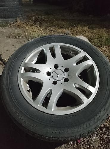 diska r13: Комплект: литой диск Mercedes + зимняя шина Bridgestone Blizzak — 1