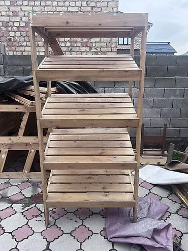 Полка для вещей и одежды, Новый, Дерево