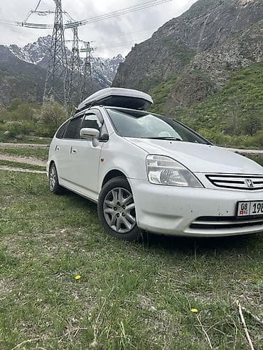 Транспорт: Honda Stream: 2003 г., 2 л, Автомат, Газ, Универсал — 1