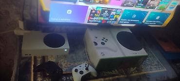 иксбокс series s: Xbox Series S, белый, 512 ГБ SSD. Комплект: консоль, 2 беспроводных — 2