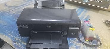 EPSON Stylus Photo T60 с установленной системой непрерывной подачи