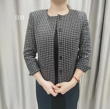 Верхняя одежда: Повседневное платье, Турция, Осень-весна, Короткая модель, Атлас, Футляр, S — 4