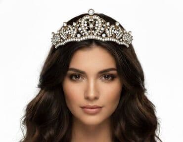 игрушечный конь: Диадема - гребень для волос Украшение для прически вашей принцессы — 1