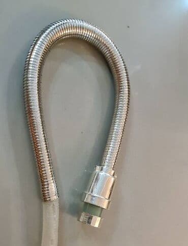 дифузорный шланг: Хромированный шланг для раковины, длина 75 см — 1