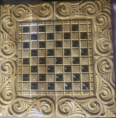 купить часы для шахмат: Шахматы НАРДЫ размеры 50/60/70 см Все в комплекте, Ручная работа — 2