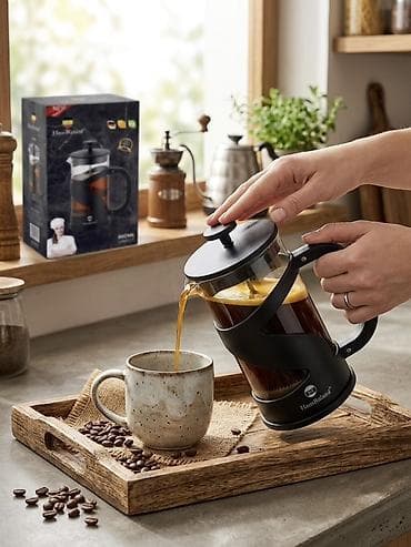 куплю чайник: Френч-пресс HausRoland HR500-7 - Назначение: для заваривания чая и — 2