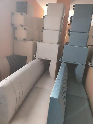 кормящий стол: Кухонный мягкий уголок, Дерево, цвет - Серый — 10