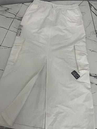 футболки с принтами бишкек: Юбка, Модель юбки: Карго, Макси, С вырезом — 2