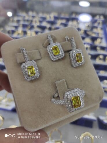 набор пандора: Очень красивый Набор Серебро 925 пробы Дизайн Италия Камни цирконы по — 3