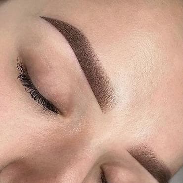 Перманенттик макияж: Пудровое напыление бровей (перманентный макияж)✍🏻 - Естественный — 6