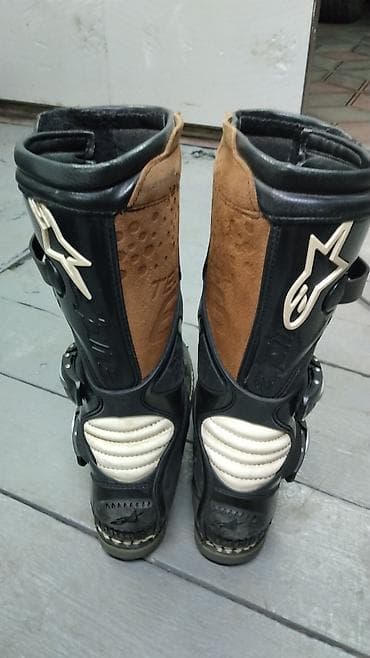 пл: Мотоботинки Alpinestars Tech (кросс/эндуро) - Размер: EU 45.5 / US 11 — 2