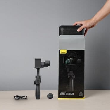 штатив для телефона: Стедикам baseus handheld gimbal stabilizer Бишкек основное — 1