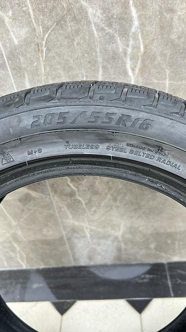 zimmer e9 pro: Шины 205 / 55 / R 16, Зима, Б/у, Комплект, Легковые — 4