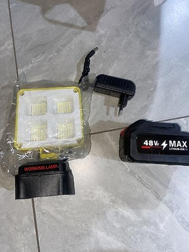 Прожекторы: Портативный светодиодный рабочий прожектор - Мощная LED-головка с 4 — 2