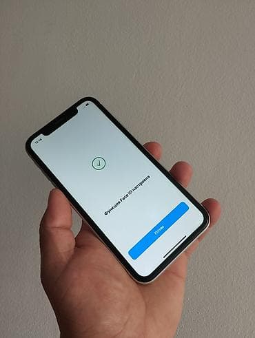 iphone x 64: IPhone Xr, Б/у, 64 ГБ, Белый, Чехол, 100 % — 9